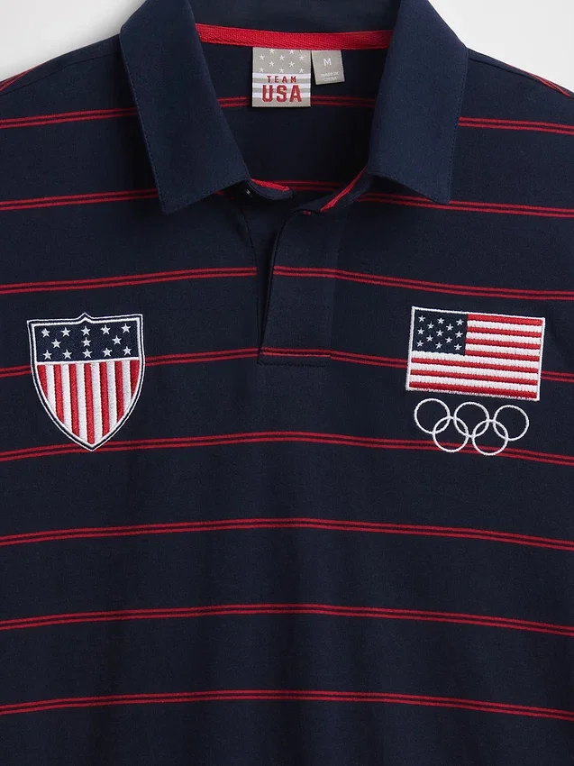 Koszulka polo dla dorosłych z motywem Team USA