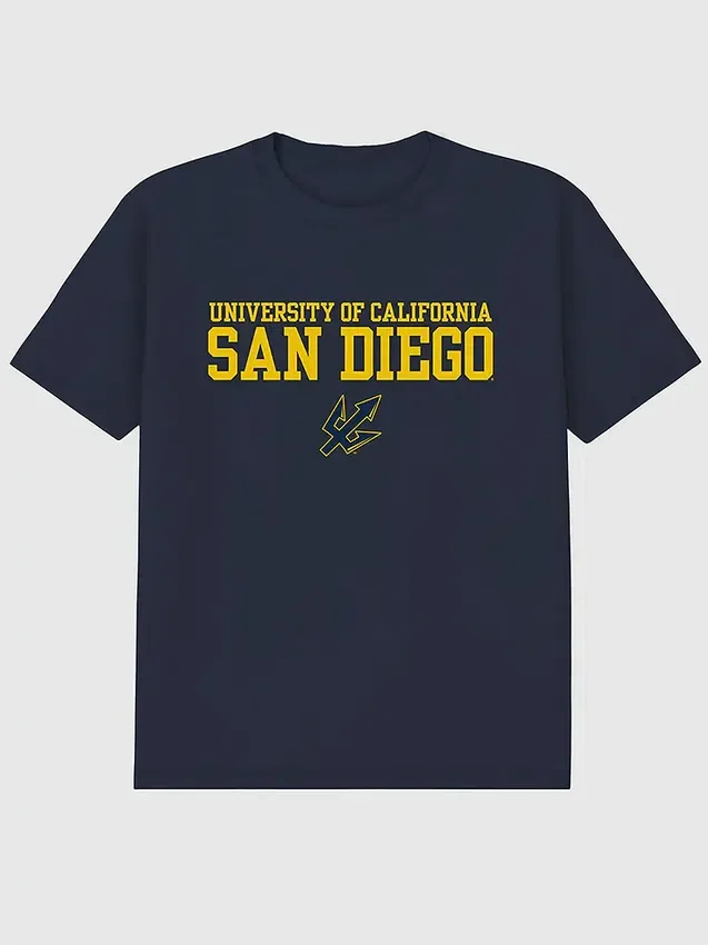 Koszulka z grafiką „Legacy” Uniwersytetu Kalifornijskiego w San Diego