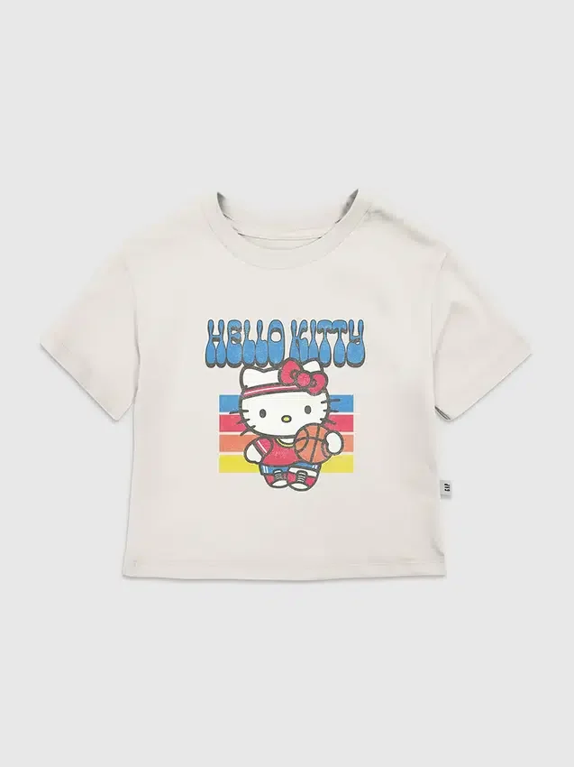 Koszulka z nadrukiem Hello Kitty „Basketball” dla małych dzieci