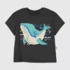Koszulka z nadrukiem „Its a Whale” dla małych dzieci
