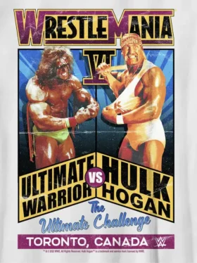 Koszulka z nadrukiem „Kids WWE Ultimate Warrior”