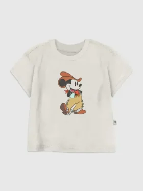 Koszulka z nadrukiem „Mickey Mouse Cowboy” dla maluchów