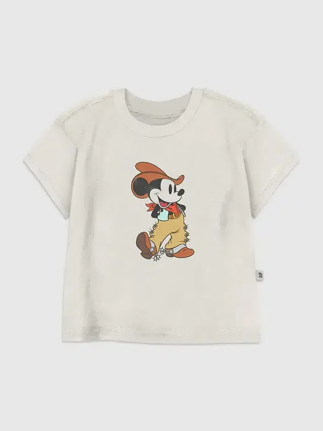 Koszulka z nadrukiem „Mickey Mouse Cowboy” dla maluchów
