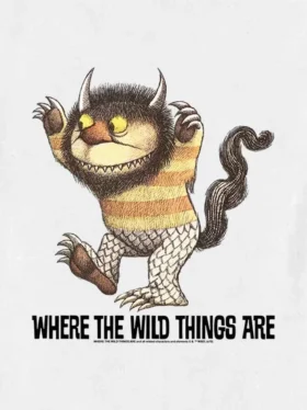Koszulka z nadrukiem „Where the Wild Things Are” dla małych dzieci