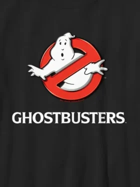 Koszulka z nadrukiem z logo „Ghostbusters” dla dzieci