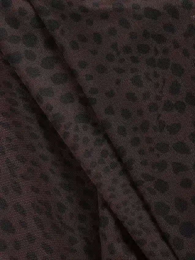 Krótki T-shirt z siateczki