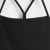 Krótki top GapFit Smooth z wycięciem na plecach