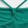 Krótki top GapFit Smooth z wycięciem na plecach
