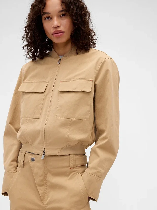 Kurtka bomberka GAP × Victoria Beckham