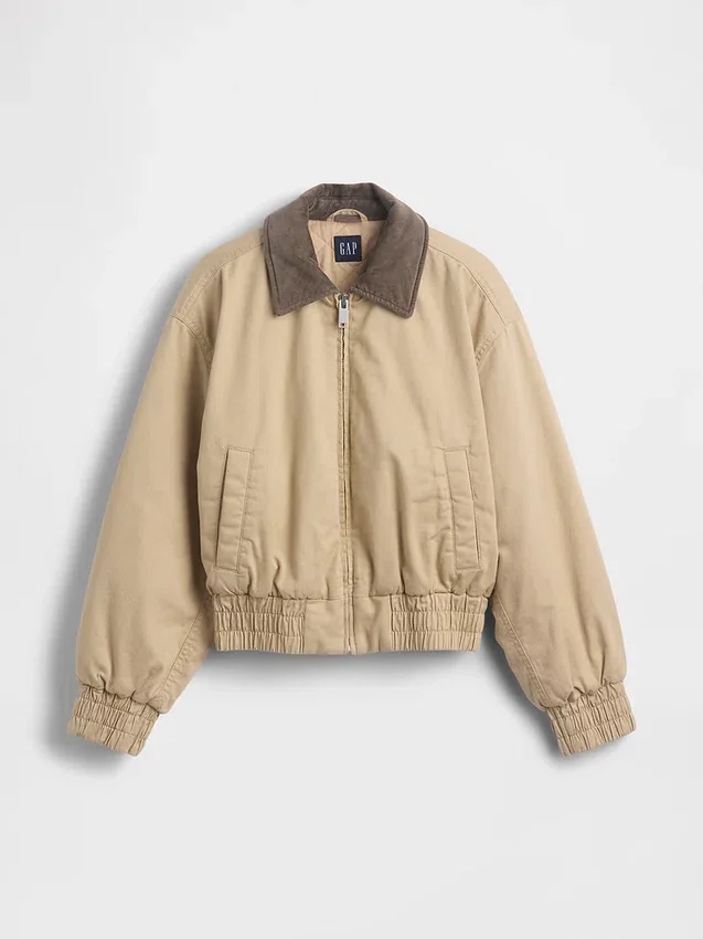Kurtka bomberka w stylu oversize