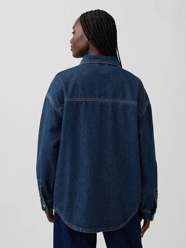 Kurtka dżinsowa w stylu oversize dla mężczyzn