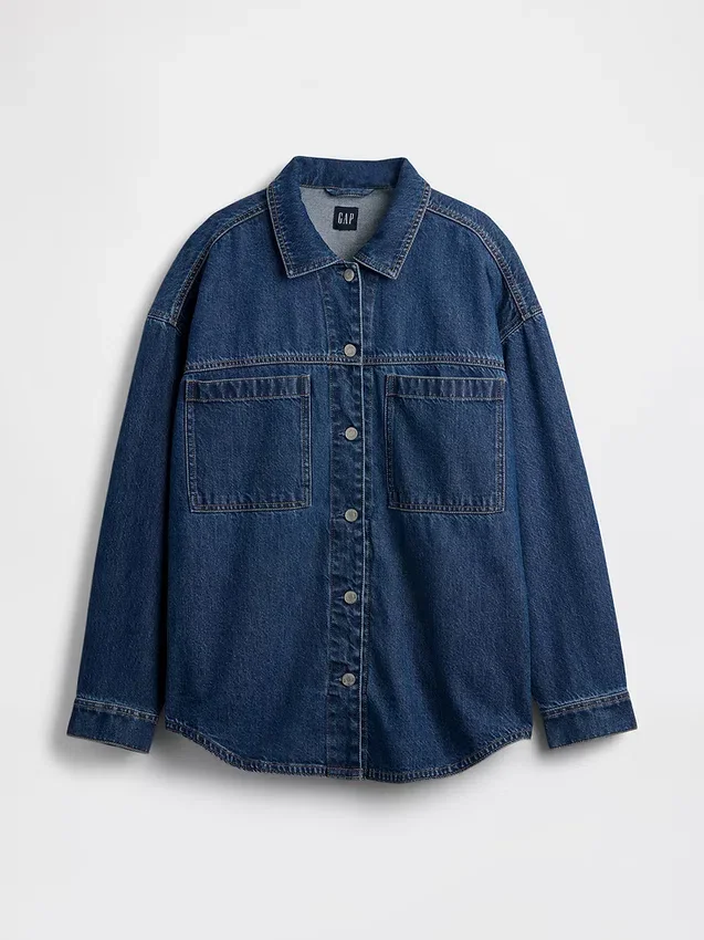 Kurtka dżinsowa w stylu oversize dla mężczyzn