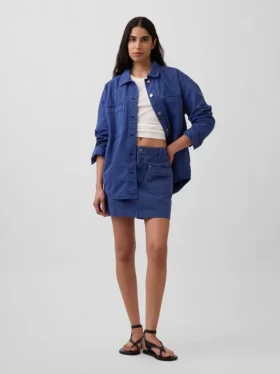 Kurtka koszulowa oversize