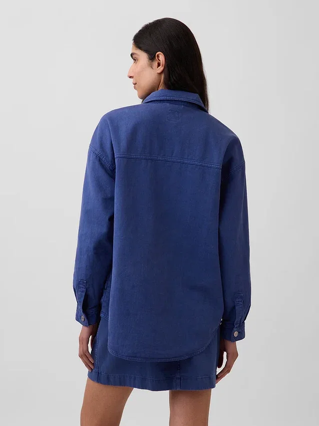Kurtka koszulowa oversize