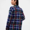 Kurtka koszulowa oversize z materiału CashSoft