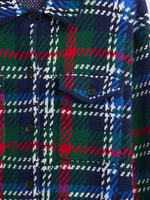 Kurtka koszulowa oversize z materiału CashSoft