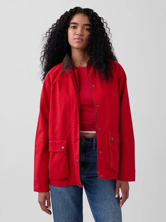 Kurtka robocza w stylu oversize