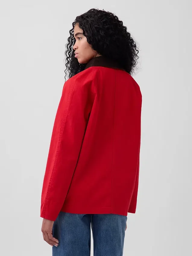 Kurtka robocza w stylu oversize