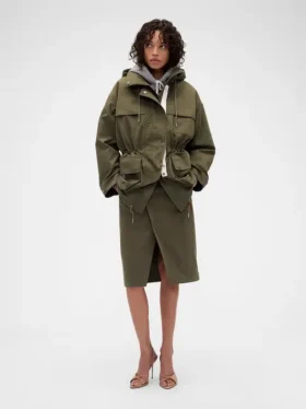 Kurtka typu parka GAP × Victoria Beckham