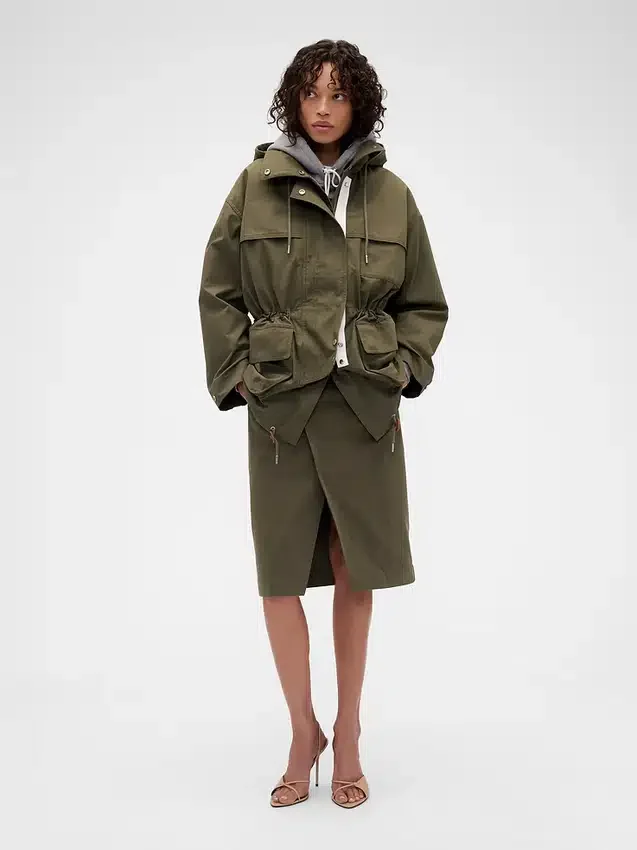 Kurtka typu parka GAP × Victoria Beckham