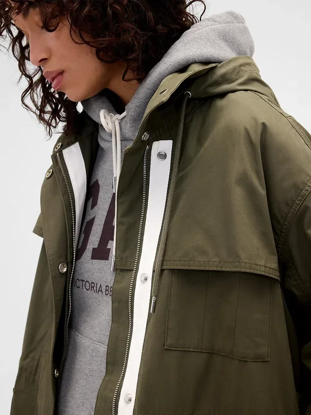 Kurtka typu parka GAP × Victoria Beckham