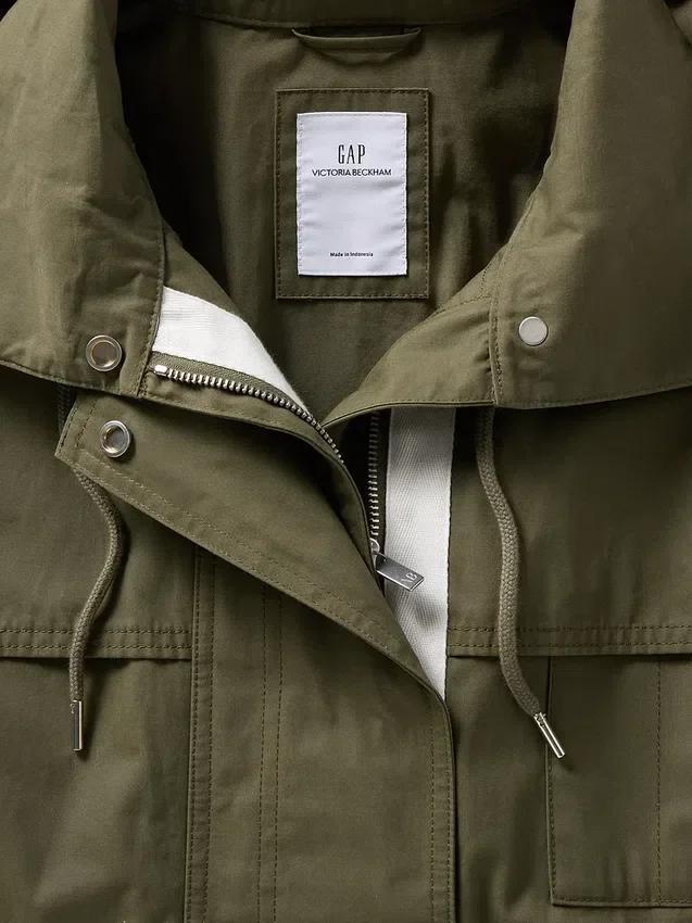 Kurtka typu parka GAP × Victoria Beckham