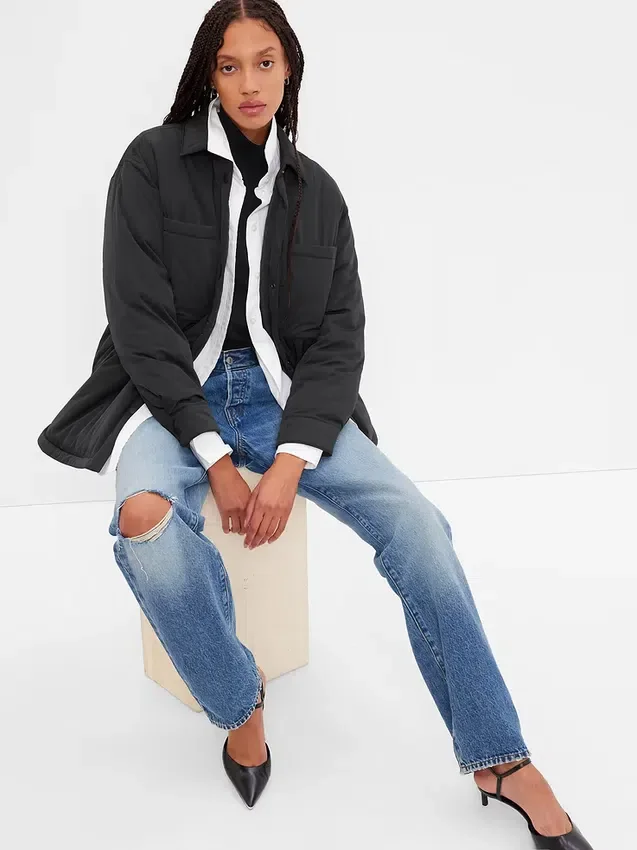 Kurtka typu „puffer shirt”