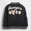 Kurtka typu varsity dla niemowląt i maluchów z motywem Marvel Avengers