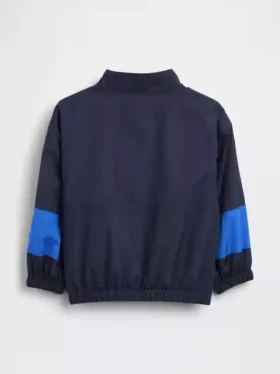 Kurtka wiatrówka z recyklingu w stylu colorblock dla Niemowląt i Maluchów