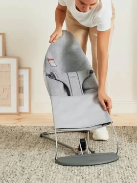 Leżaczek Babybjorn Baby 3D Jersey Bliss