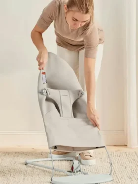 Leżaczek Babybjorn Baby 3D Jersey Bliss