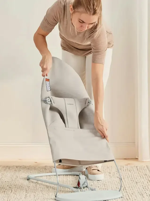 Leżaczek Babybjorn Baby 3D Jersey Bliss