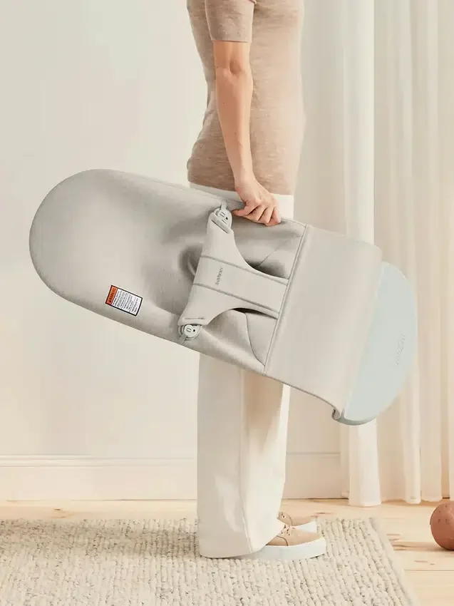 Leżaczek Babybjorn Baby 3D Jersey Bliss