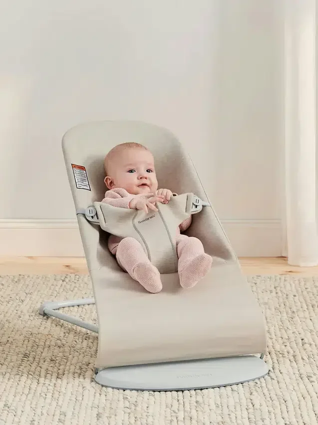 Leżaczek Babybjorn Baby 3D Jersey Bliss