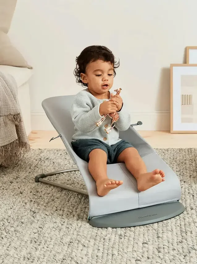 Leżaczek Babybjorn Baby 3D Jersey Bliss