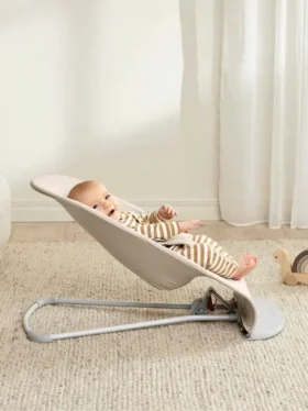 Leżaczek Babybjorn Woven Melange Bliss