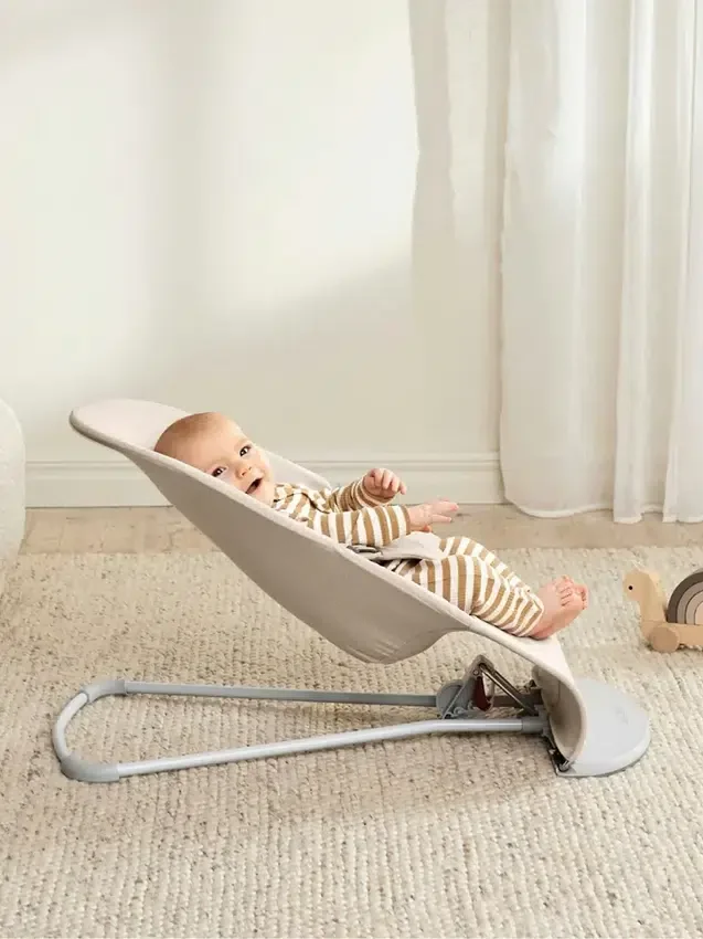 Leżaczek Babybjorn Woven Melange Bliss