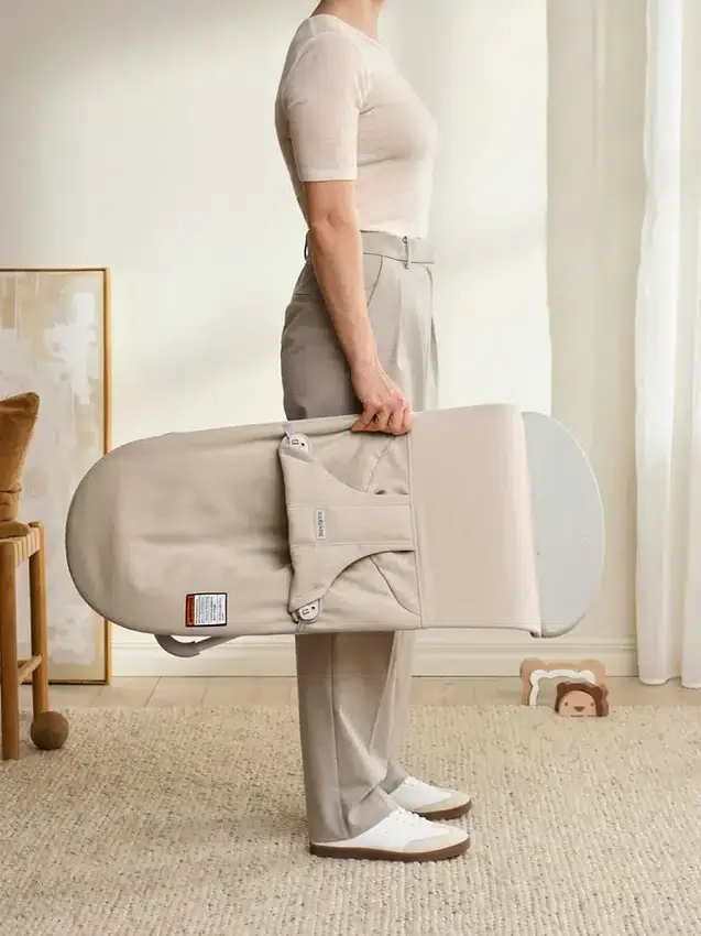Leżaczek Babybjorn Woven Melange Bliss