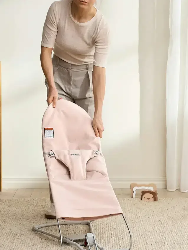 Leżaczek Babybjörn Woven Melange Bliss