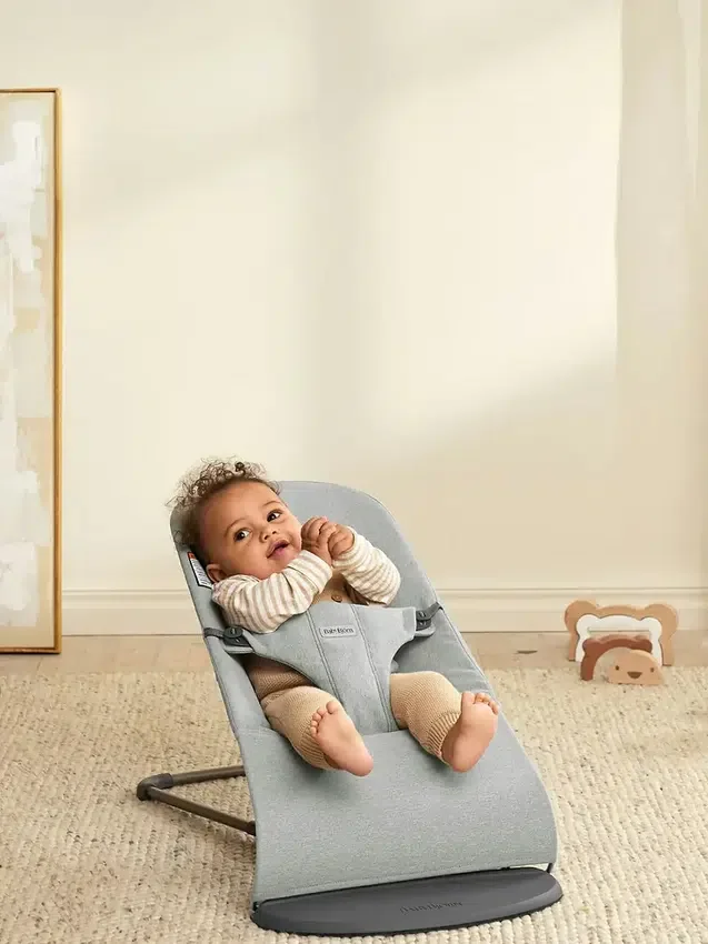 Leżaczek Babybjörn Woven Melange Bliss