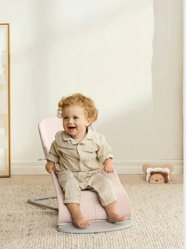 Leżaczek Babybjörn Woven Melange Bliss