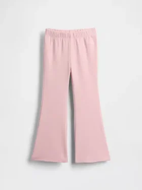 Legginsy dla niemowląt i Maluchów z rozkloszowanymi nogawkami, z prążkowanej dzianiny, do łączenia w zestawy