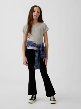 Legginsy dziecięce z rozszerzanymi nogawkami