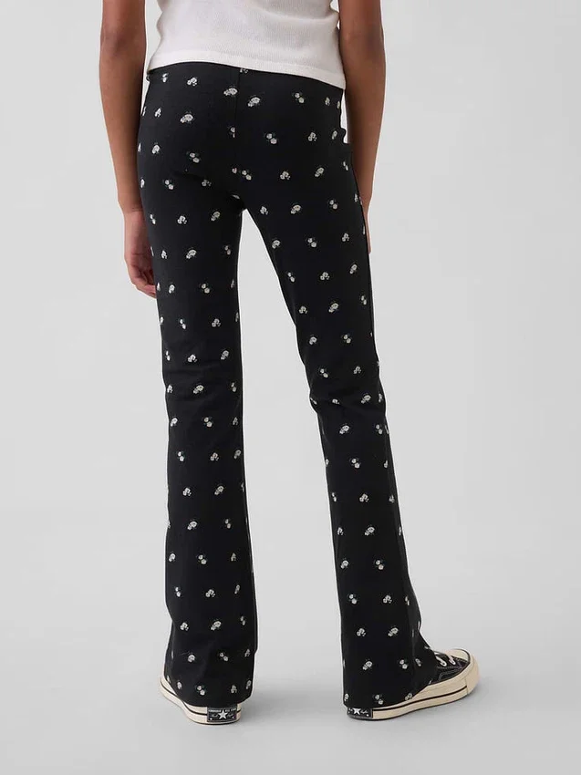 Legginsy dziecięce z rozszerzanymi nogawkami