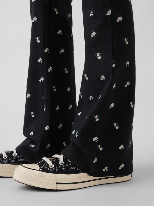 Legginsy dziecięce z rozszerzanymi nogawkami