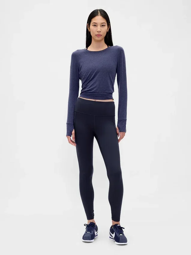 Legginsy GapFit High Rise Power o pełnej długości