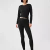 Legginsy GapFit Smooth z wysokim stanem