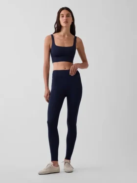 Legginsy GapFit Smooth z wysokim stanem