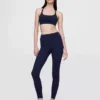 Legginsy GapFit Smooth z wysokim stanem