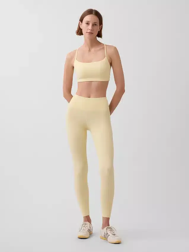 Legginsy GapFit Smooth z wysokim stanem